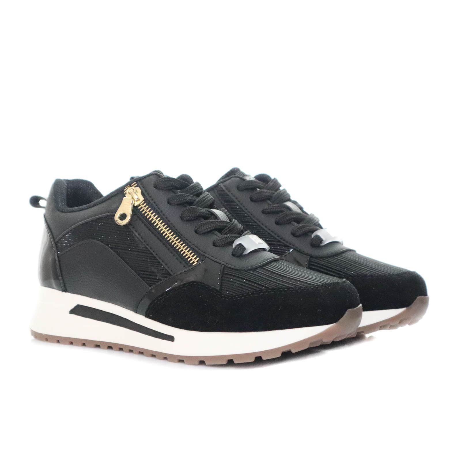 Tenis negro para mujer TA1012