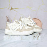 Tenis talco x beige para mujer TA1099
