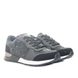 Tenis negro x charol para mujer TA460