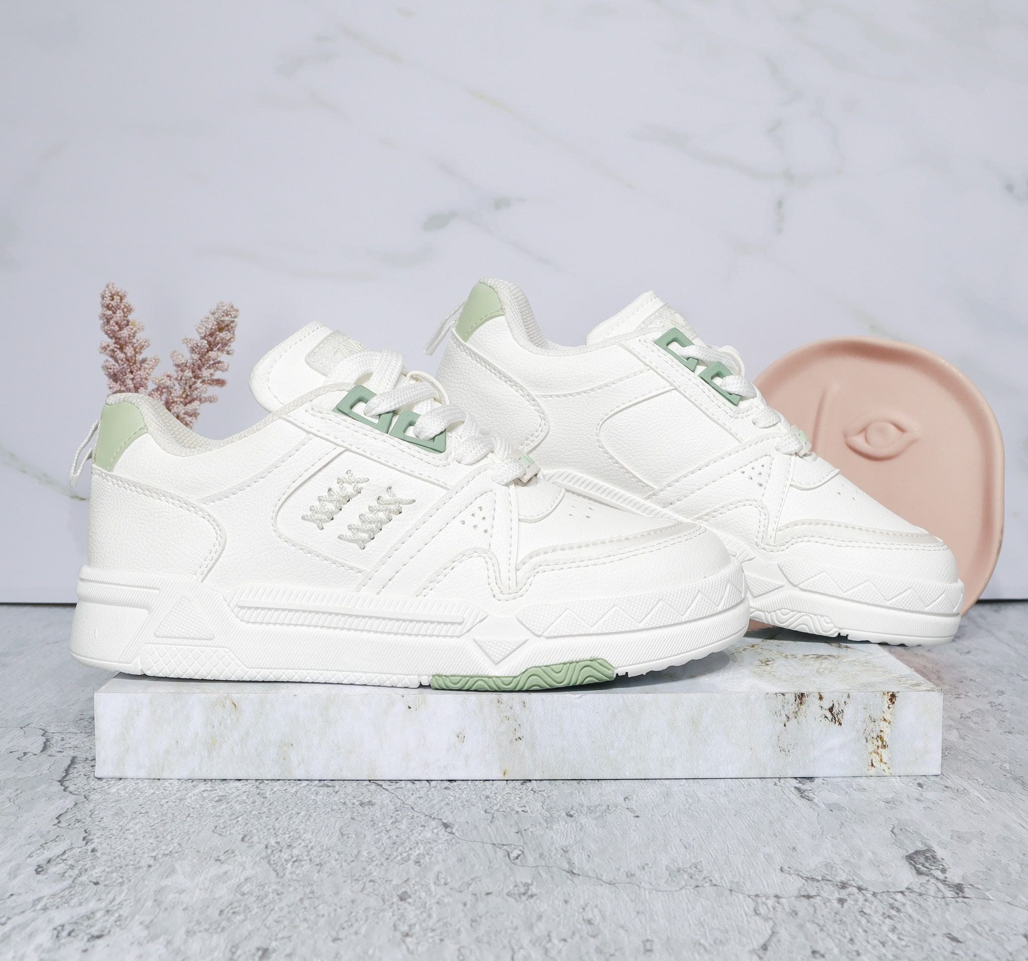 Tenis talco x verde pistacho para mujer TA916
