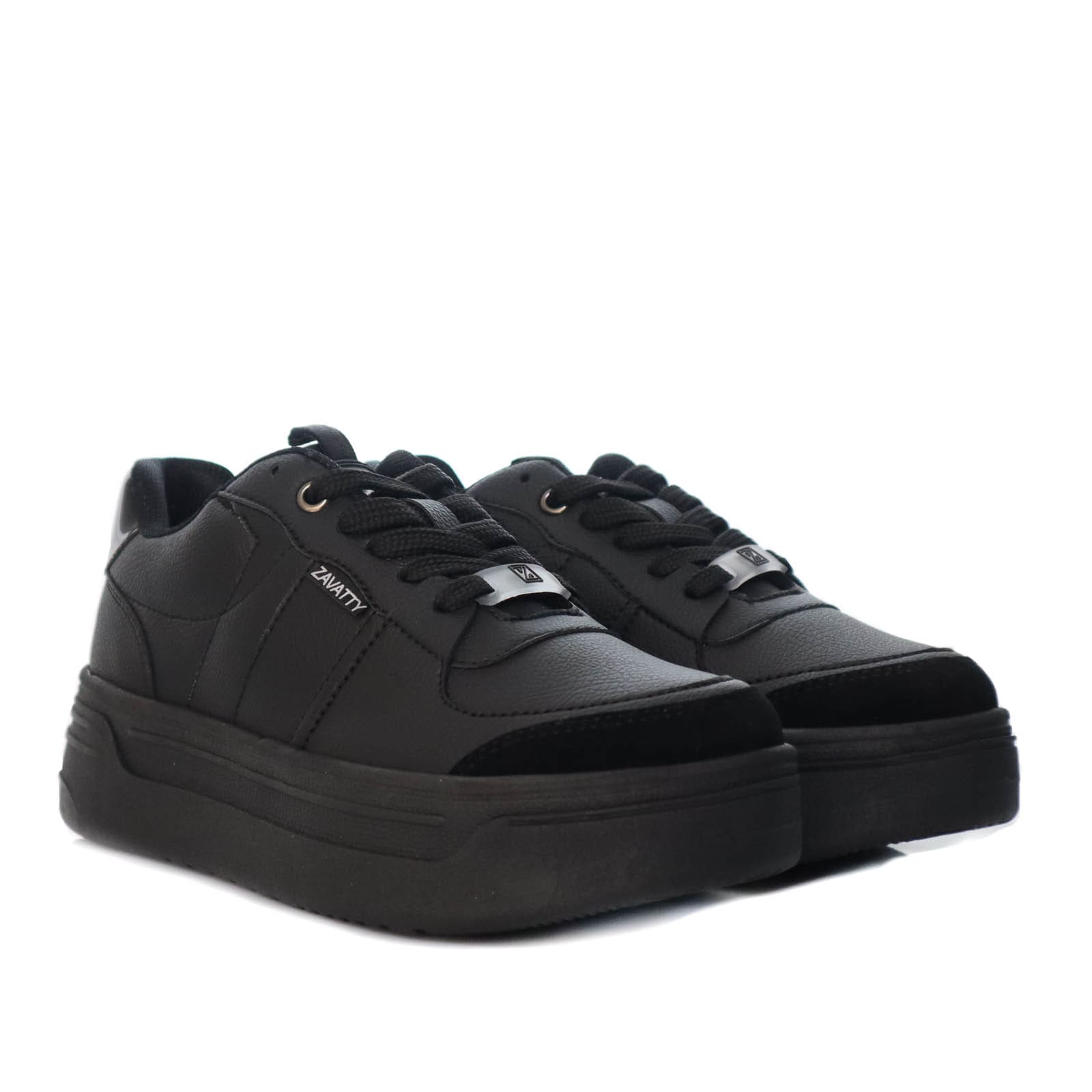 Tenis negro para mujer TA988