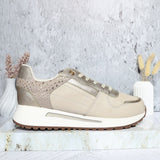 Bolichero taupe x champaña para mujer TAC939