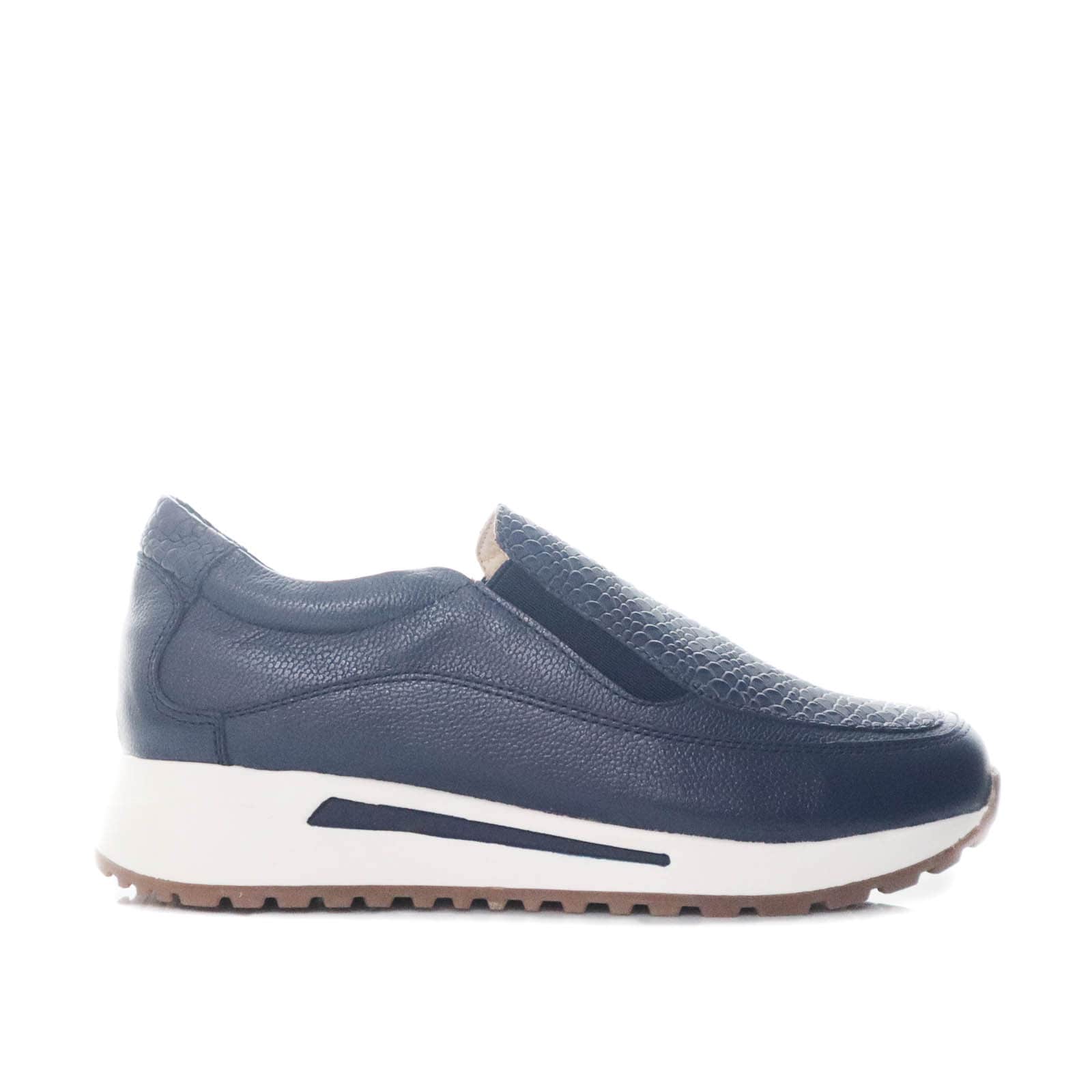 Mocasin azul noche para mujer TAC944