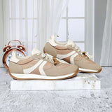 Tenis duna xtaupe cuero para mujer W190-Z495