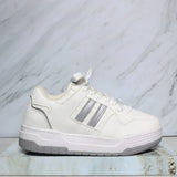 Tenis marfil x plata para mujer YG407-Z761