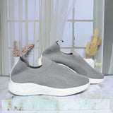 Tenis gris para mujer P90-Z400