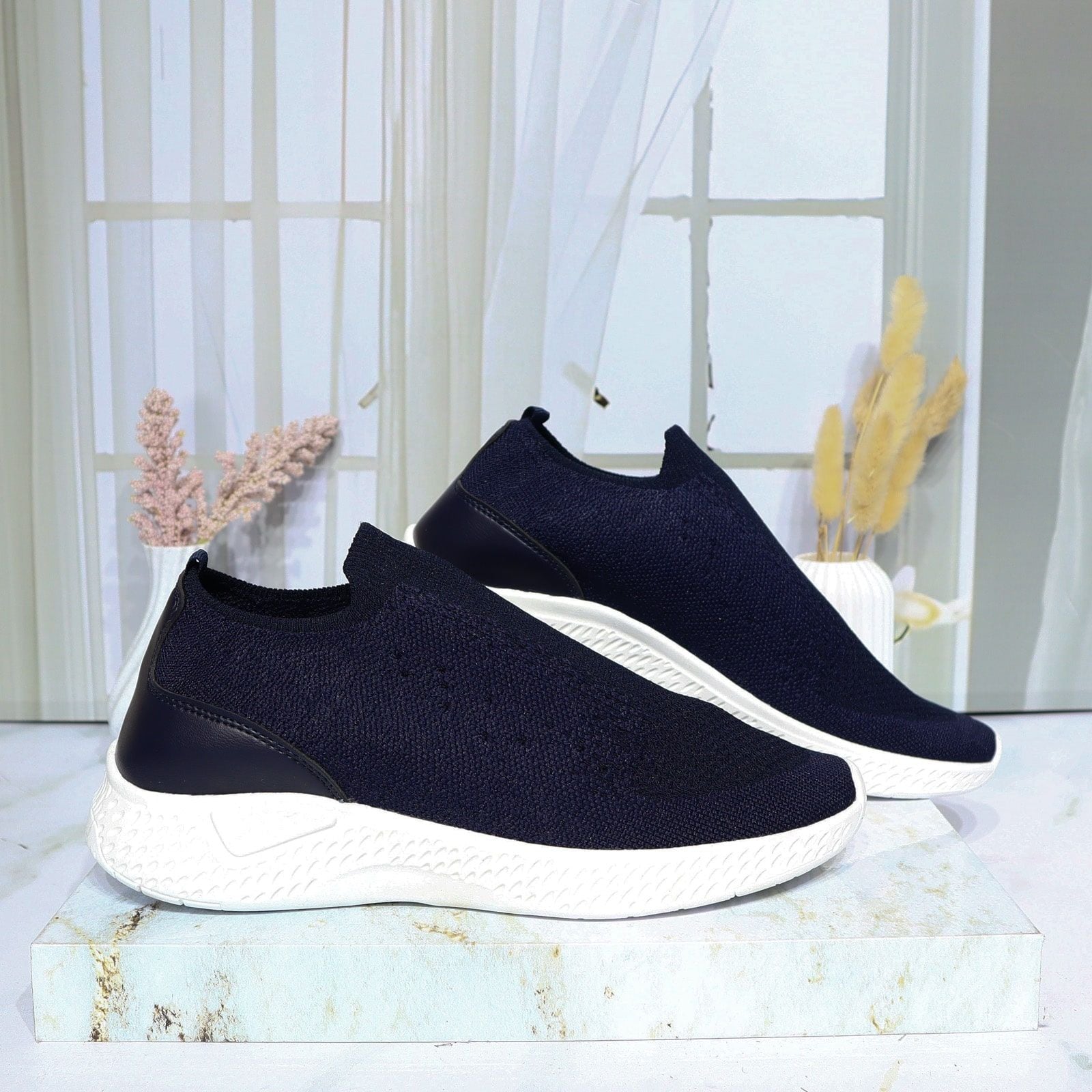 Tenis azul oscuro para mujer P95-Z400