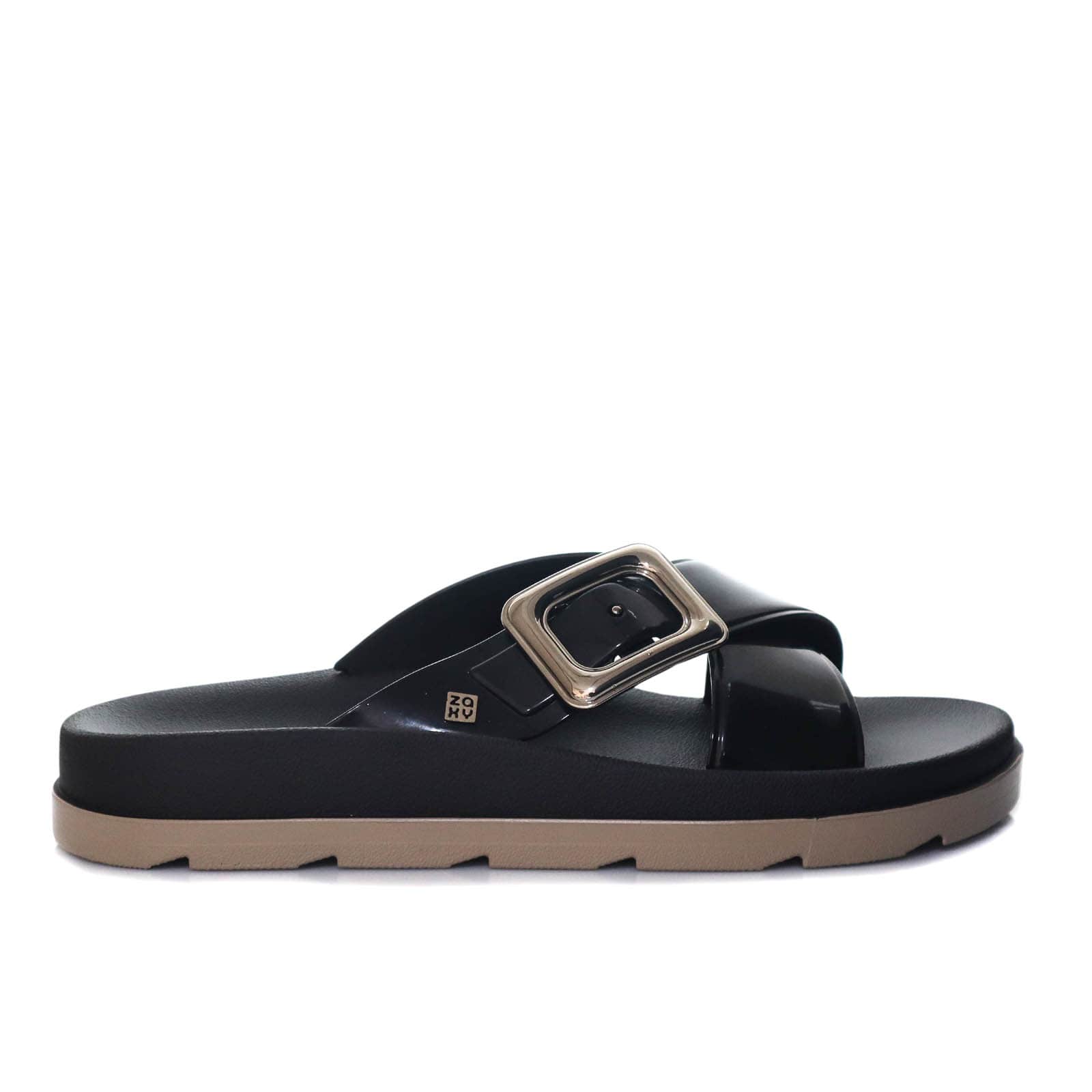 Zaxy negro escarcha para mujer ZA19053