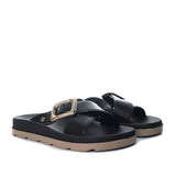 Zaxy negro escarcha para mujer ZA19053