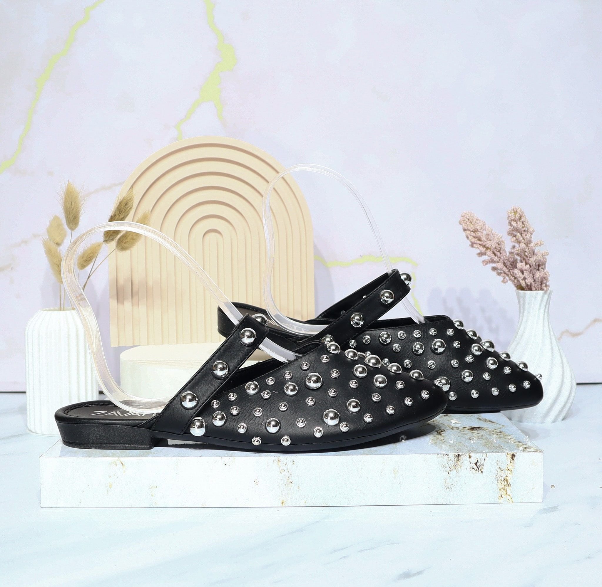 Baleta negro para mujer 443-Z191