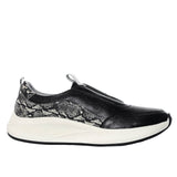 Tenis negrocharolxplata para mujer T301-Z03