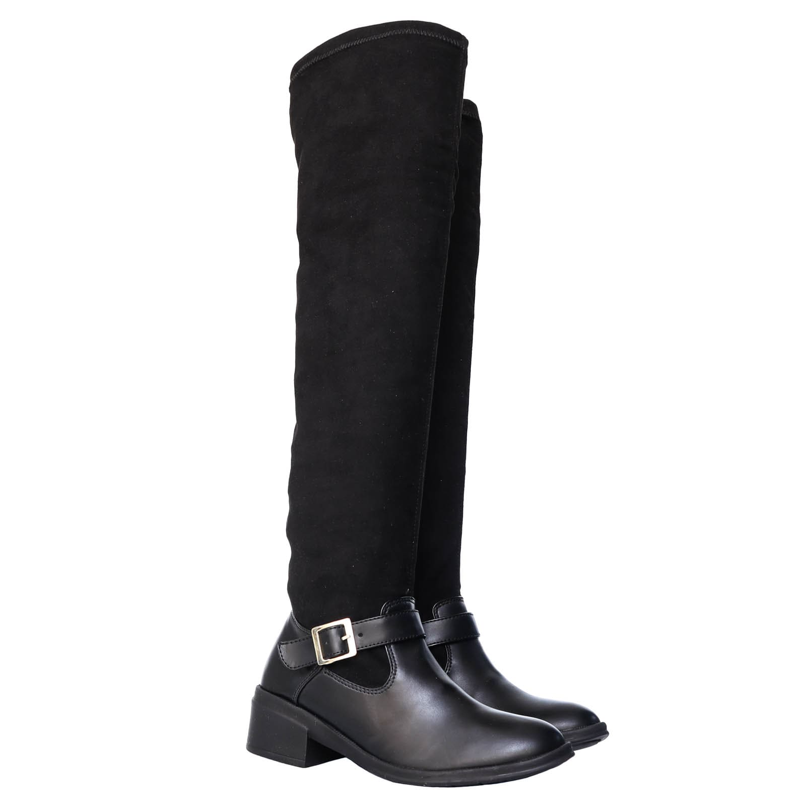 Bota negro para mujer 1523-Z579