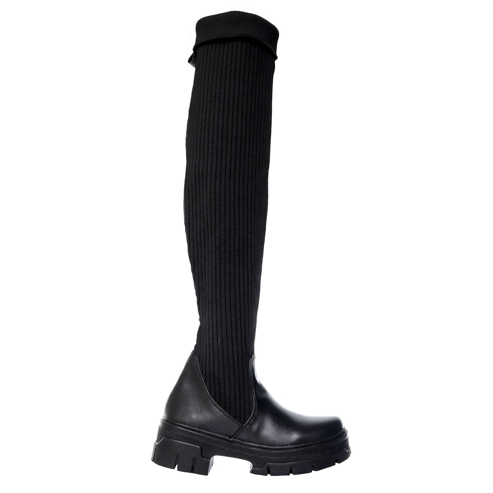 Bota negro para mujer 512-Z582