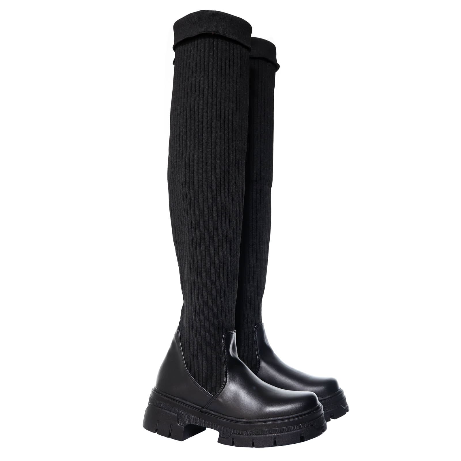 Bota negro para mujer 512-Z582