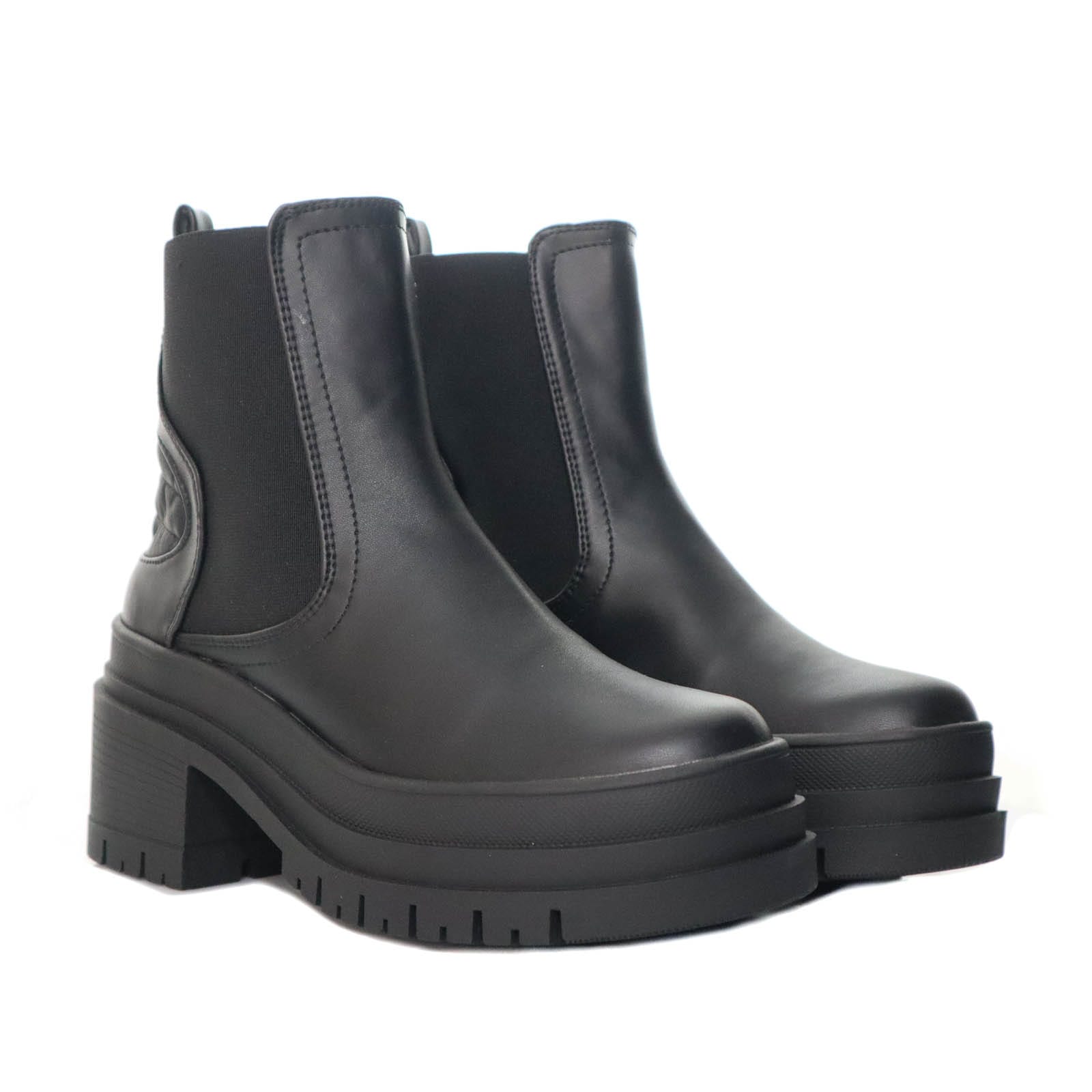 Botin negro para mujer 2015-Z227