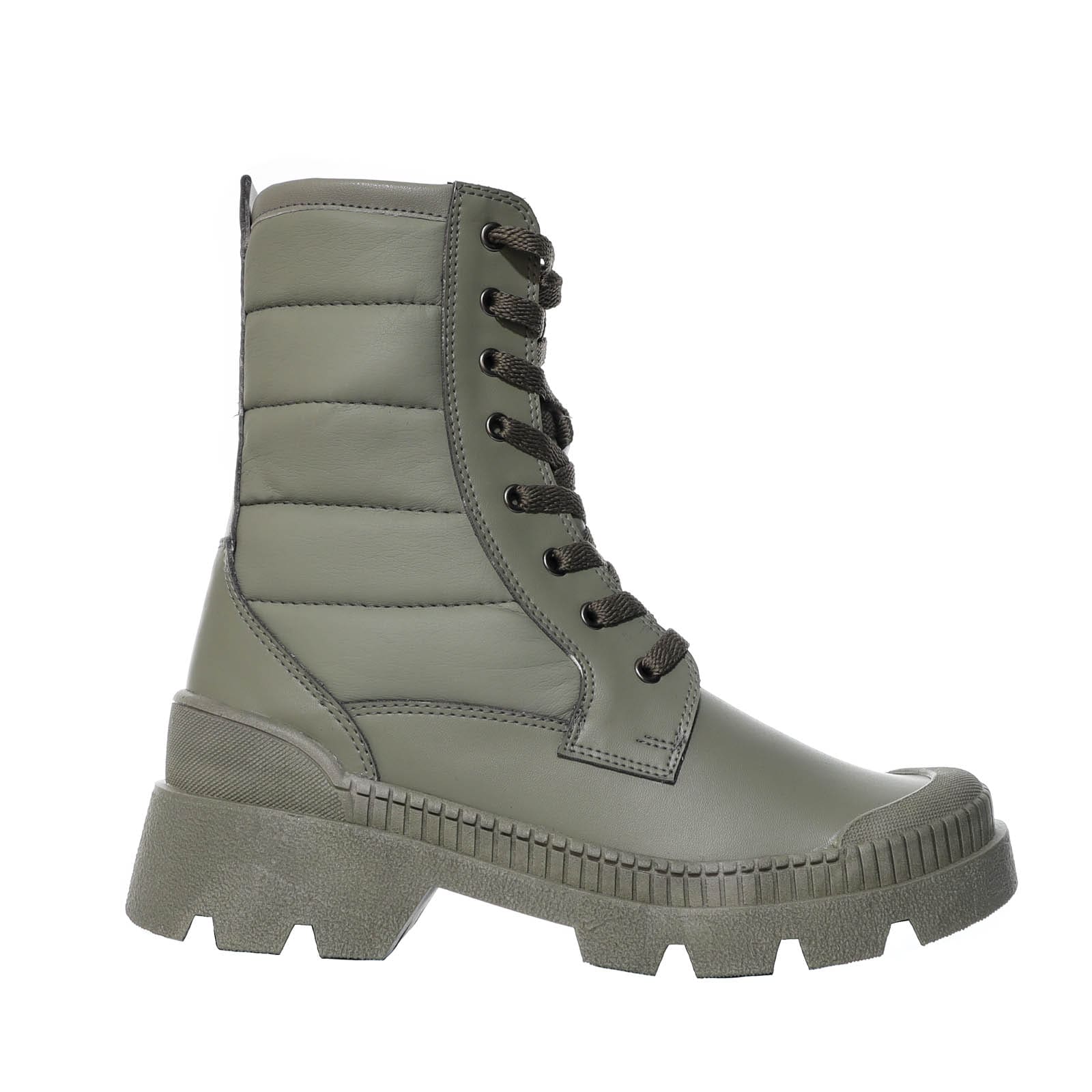 Botin verde para mujer 595-Z96
