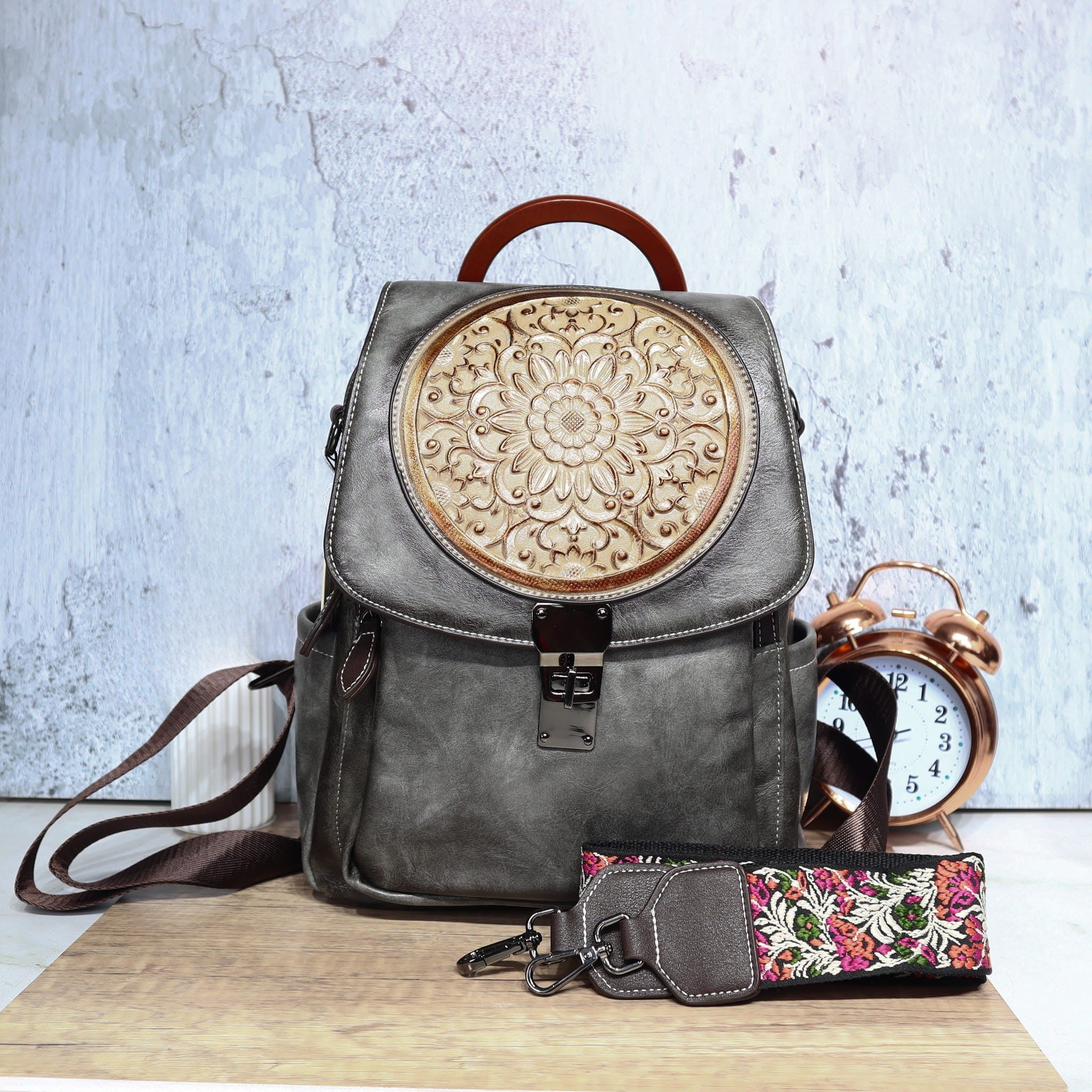 Bolso para mujer BOLZ1648 GRIS