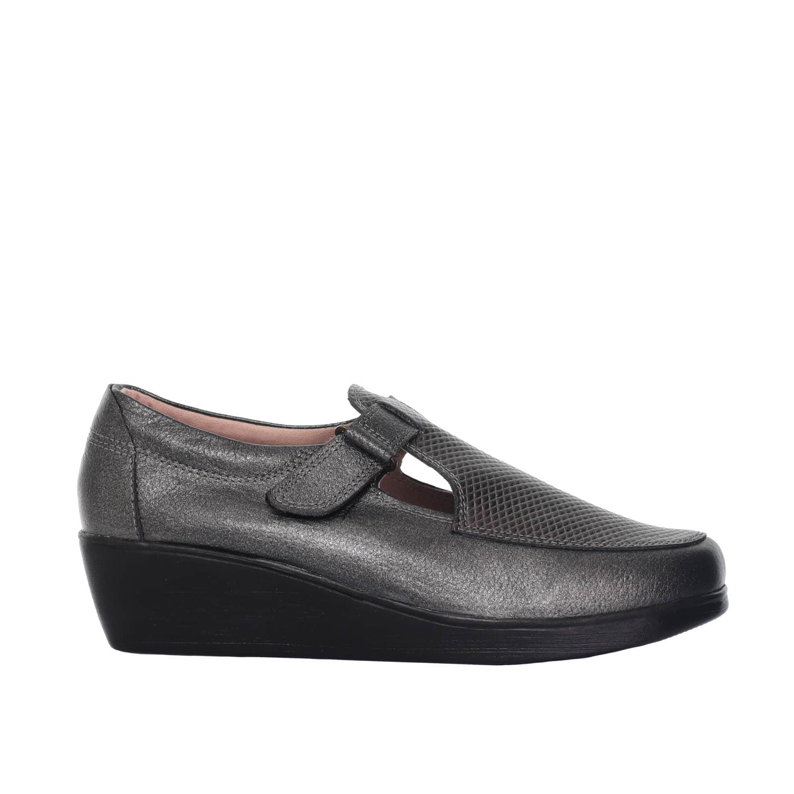 Mocasin fusil cuero para mujer H-ISABEL