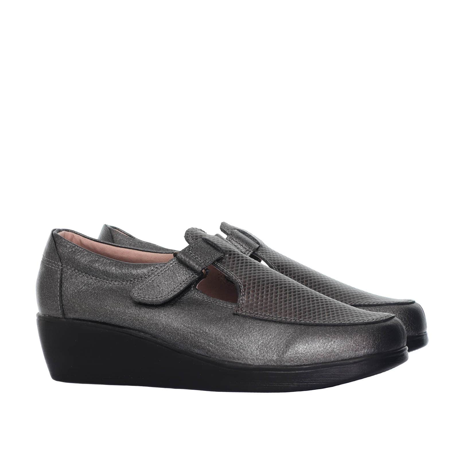 Mocasin fusil cuero para mujer H-ISABEL