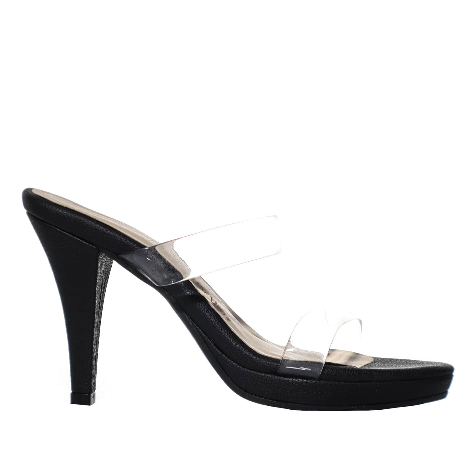Sandalia tacon negro para mujer 2627-Z148