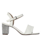 Sandalia tacon talco para mujer 2633-Z148