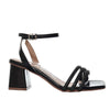 Sandalia tacon negro para mujer F056-Z172