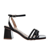 Sandalia tacon negro para mujer F056-Z172
