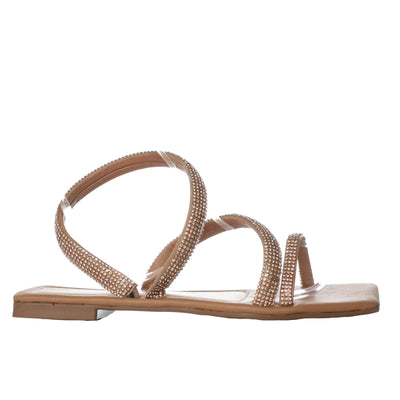 Sandalia plana amaretto para mujer 1300-Z562