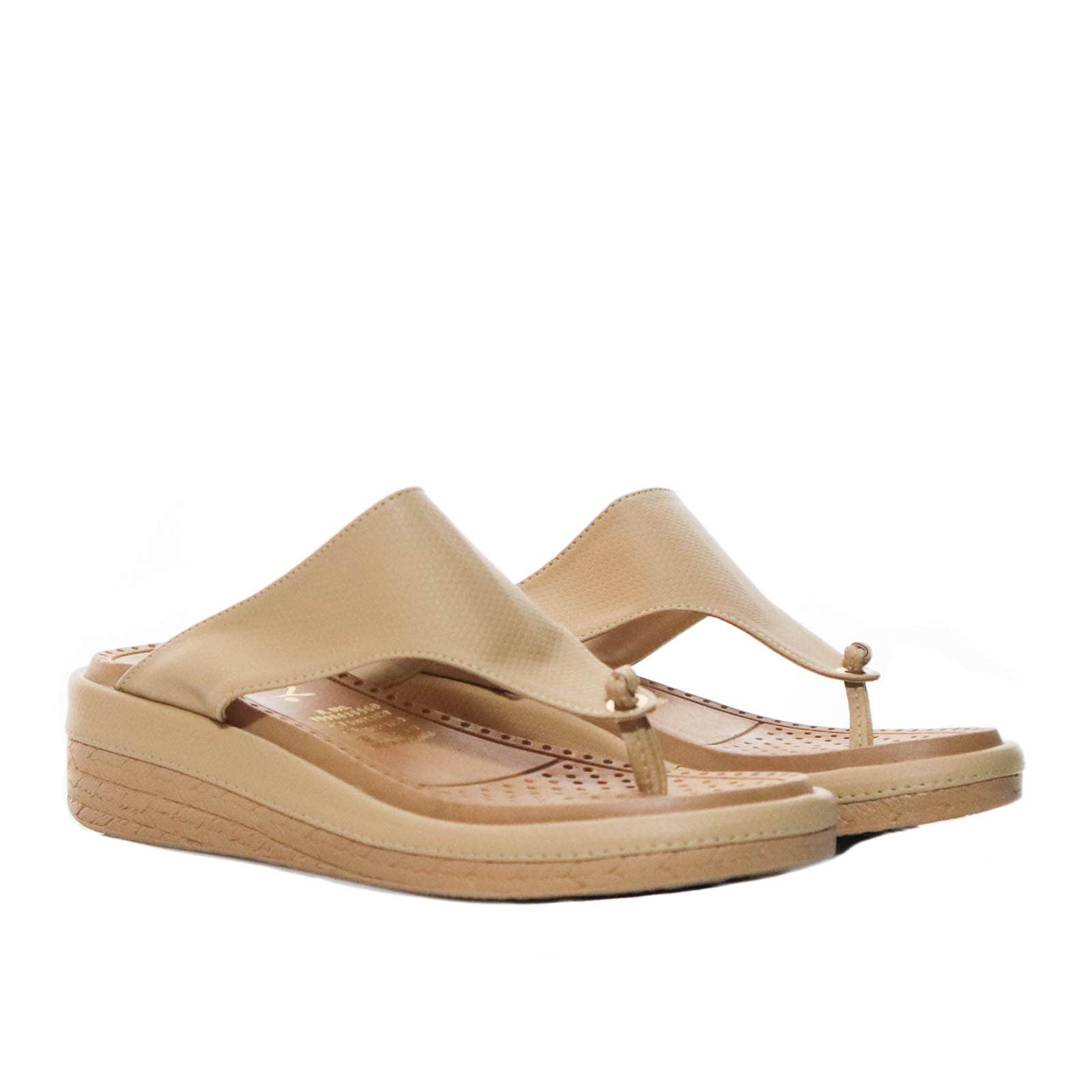 Sandalia plana amaretto para mujer 134-Z431