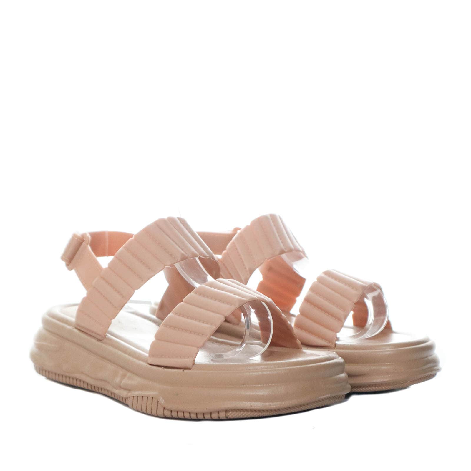 Sandalia beige para mujer 2313-Z403