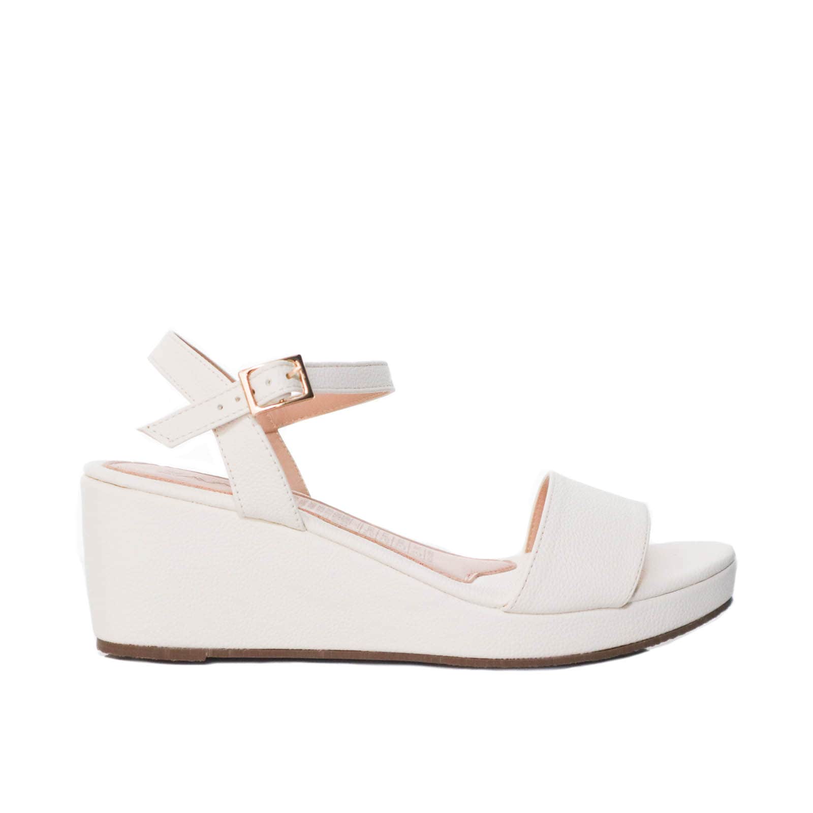 Sandalia plataforma baja talco para mujer 2407-Z132