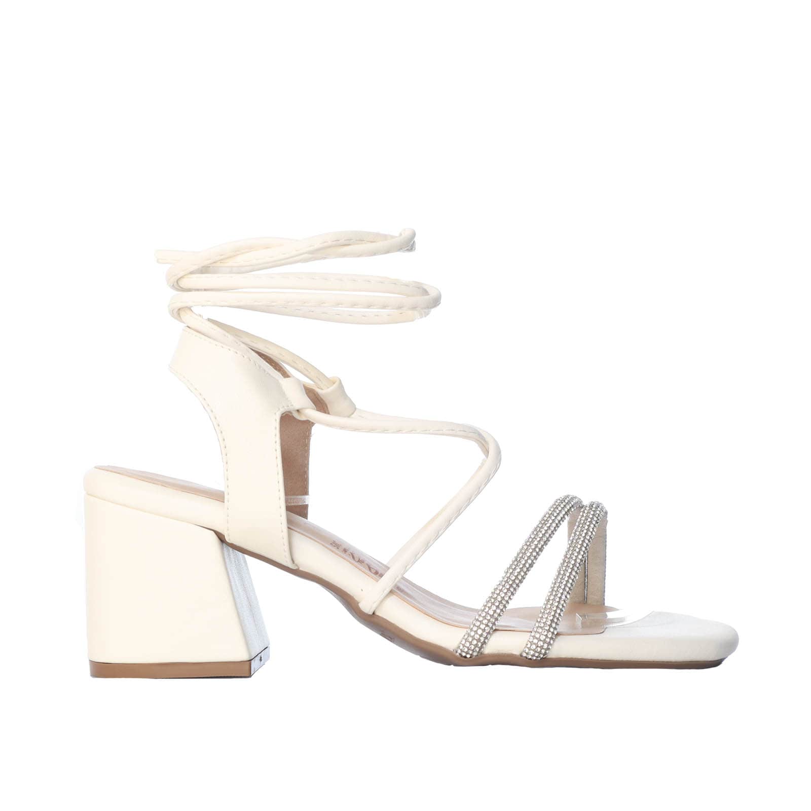 Sandalia tacon talco para mujer 52597-Z148