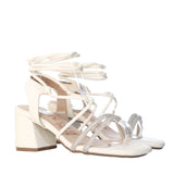 Sandalia tacon talco para mujer 52597-Z148