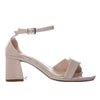 Sandalia tacon nude charol para mujer 867-Z571