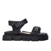 Sandalia plana negro para mujer M20-Z499