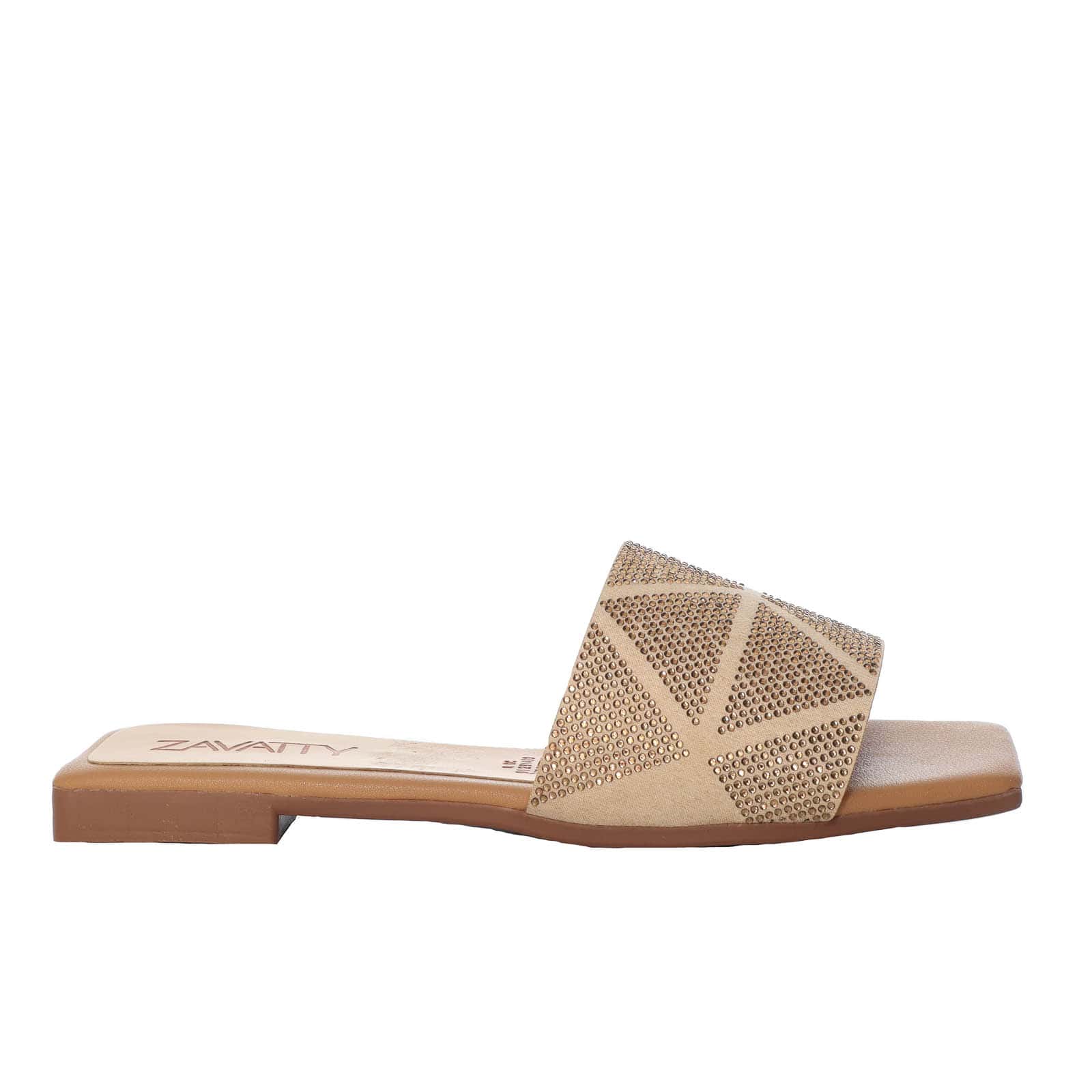 Sandalia plana amaretto para mujer P419-Z84