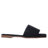 Sandalia plana negro para mujer P419-Z84