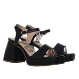 Sandalia tacon negro para mujer R09-Z471