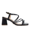 Sandalia tacon negro para mujer T37-Z471