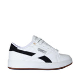 Tenis blanco x negro para mujer 205-Z273