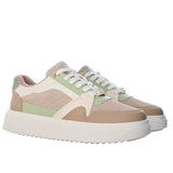 Tenis caoba x pistacho para mujer TA851-1
