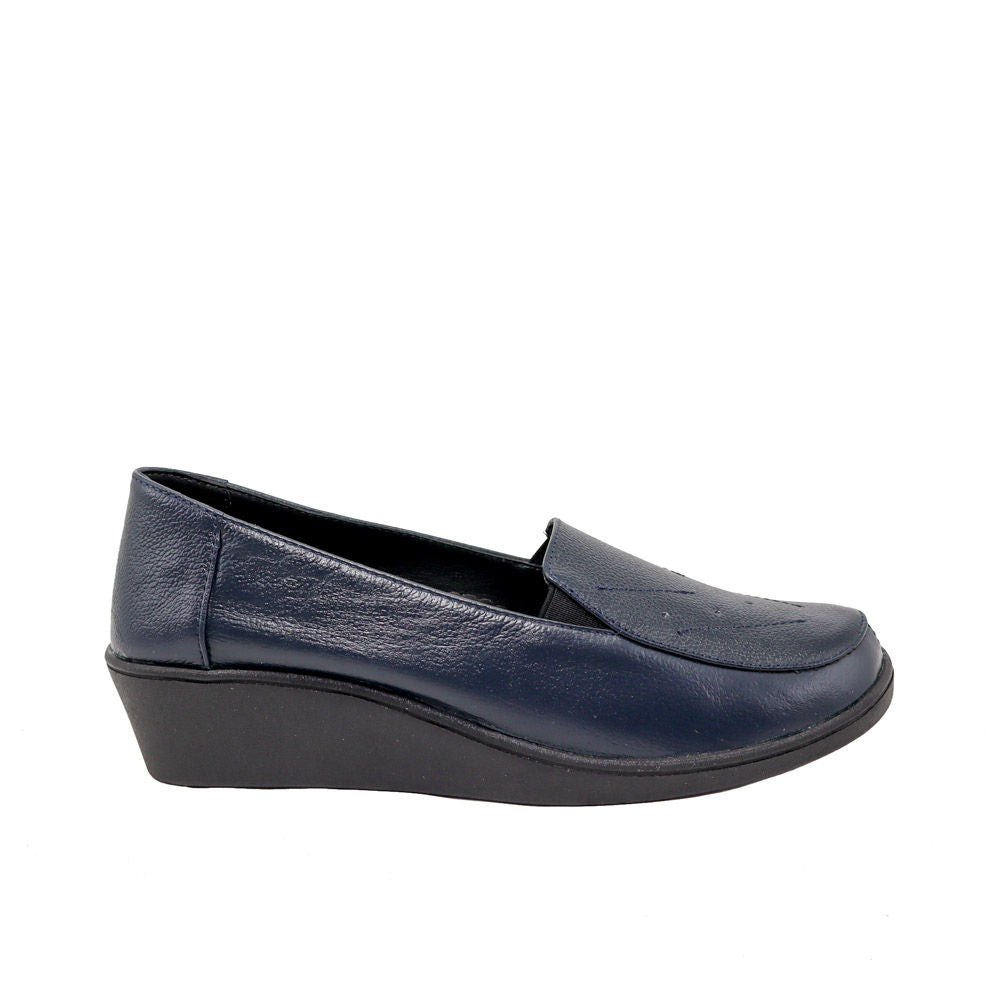 Mocassin azul para mujer 1064-Z525