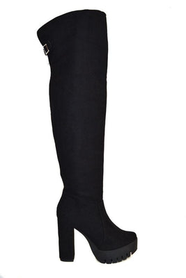 Bota negro para mujer 528-Z96
