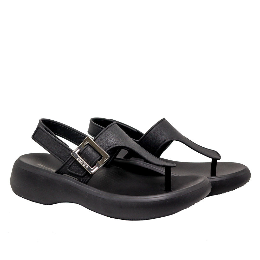 Sandalia negro para mujer AZAL18536