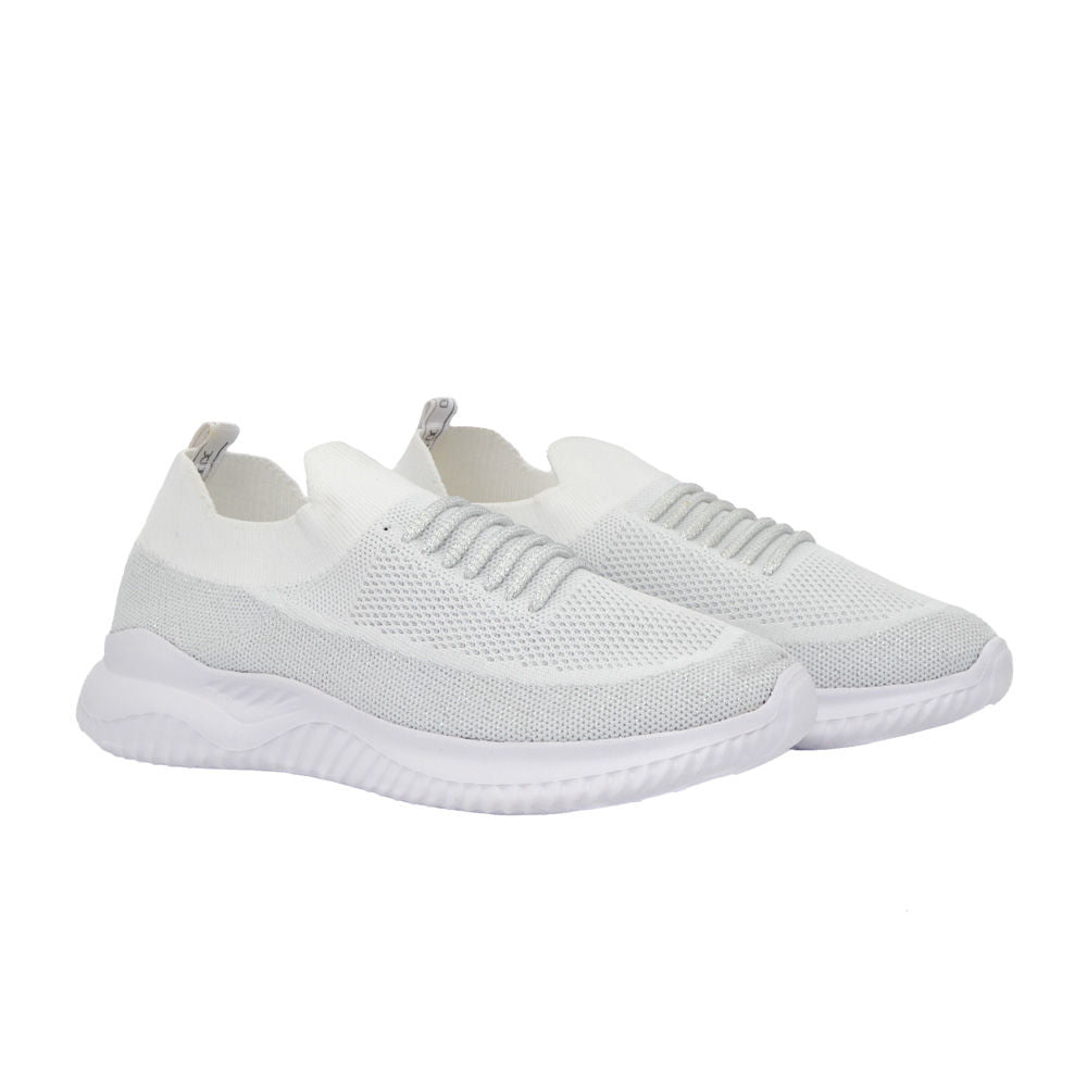 Tenis blanco para mujer P12-Z400