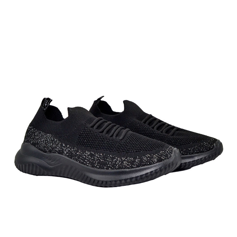 Tenis negro para mujer P12-Z400