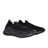 Tenis negro para mujer P12-Z400