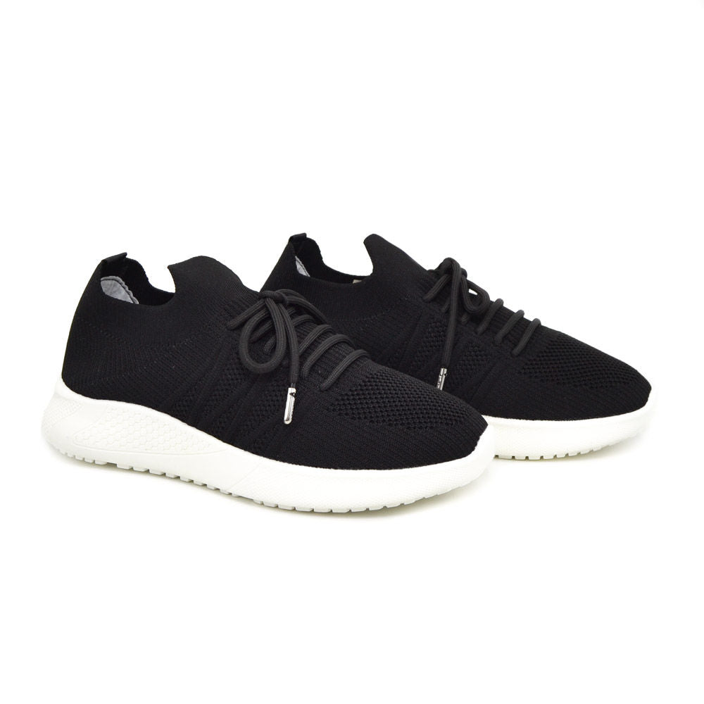 Tenis negro para mujer P21-Z400