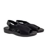 Romulo sandalia negro para mujer RO3048