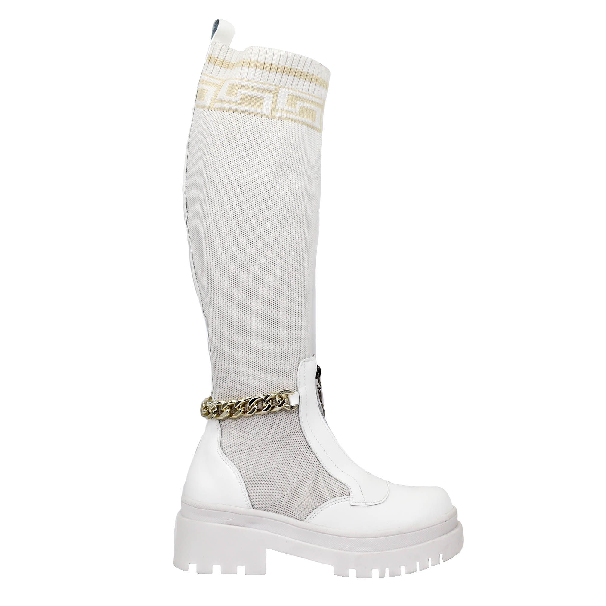 Bota blanco para mujer 4031-Z347